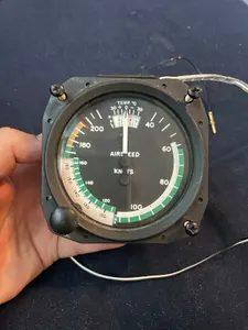Sigma-Tek Airspeed Indicator EA5175-10PTL-MON Mooney 820308-535 M20J